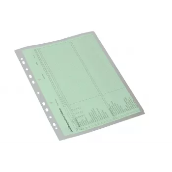Eichner 10 Document Organisation Sleeves Transparent Smooth A4