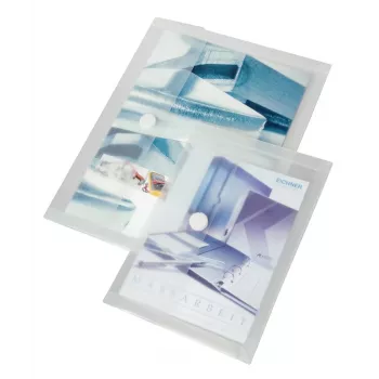 Eichner 10 Transparent Smooth Document Sleeves A4