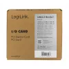 LogiLink PCI Express USB 3.2 Card, 5 Gbps, 2 External + 3 Internal USB-A Ports