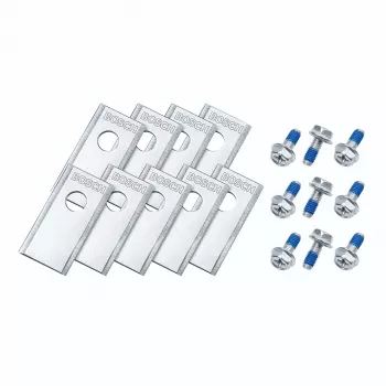 Bosch VISIMOW18V Replacement Blade Set (3 Blades) - Genuine Accessory for Cordless Lawn Mowers