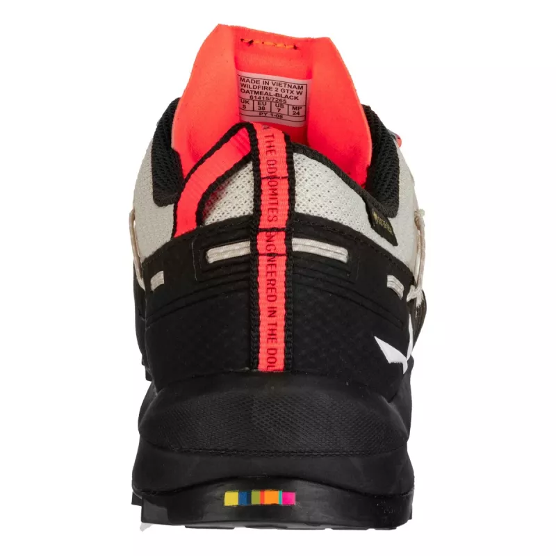 Salewa Wildfire 2 GTX Women's Approach Shoes - Oatmeal/Black, Size 38