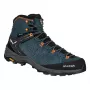 Salewa Alp Trainer 2 Mid GTX Hiking Boots Dark Denim/Fluo Orange UK 8 (EU 42)