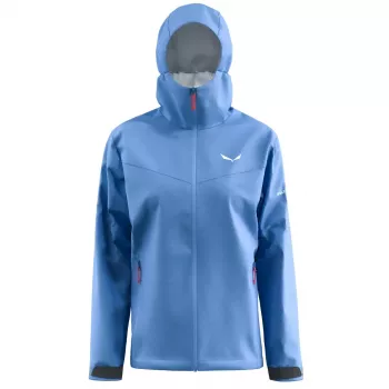 Salewa Puez Aqua 4 PTX 2.5L Jacket - Morning Blue - Size S