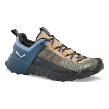 Salewa Wildfire NXT GTX Approach Shoe - Quicksand/Dark Denim - UK 10 (EU 44.5)