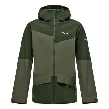 Salewa Puez Gtx 2L Epe Jacket - Dark Olive (Size S)