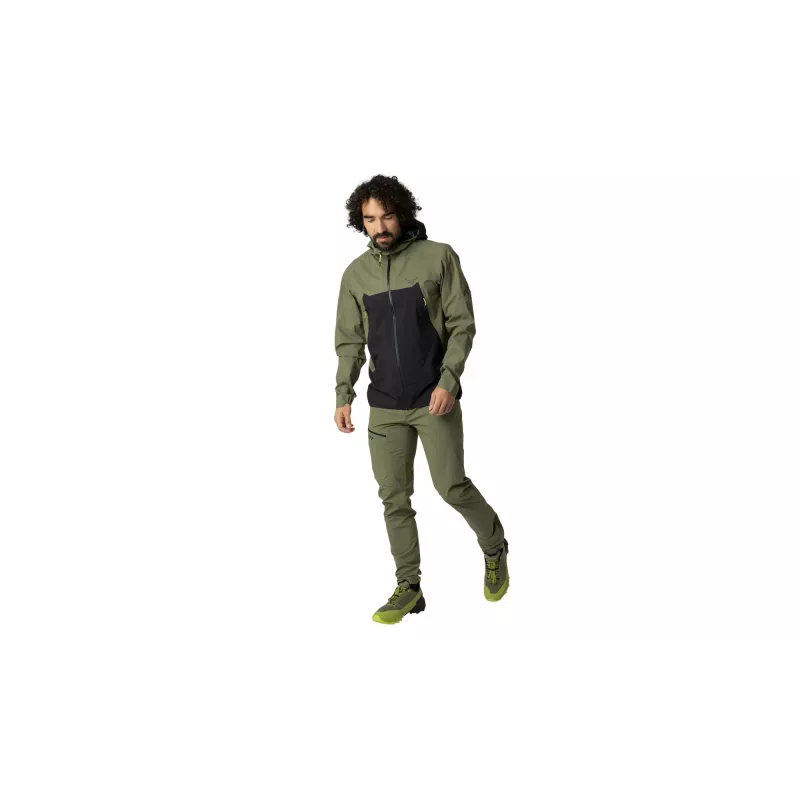 SALEWA Dynafit Transalper 3L Jacket - Military Green, Size L