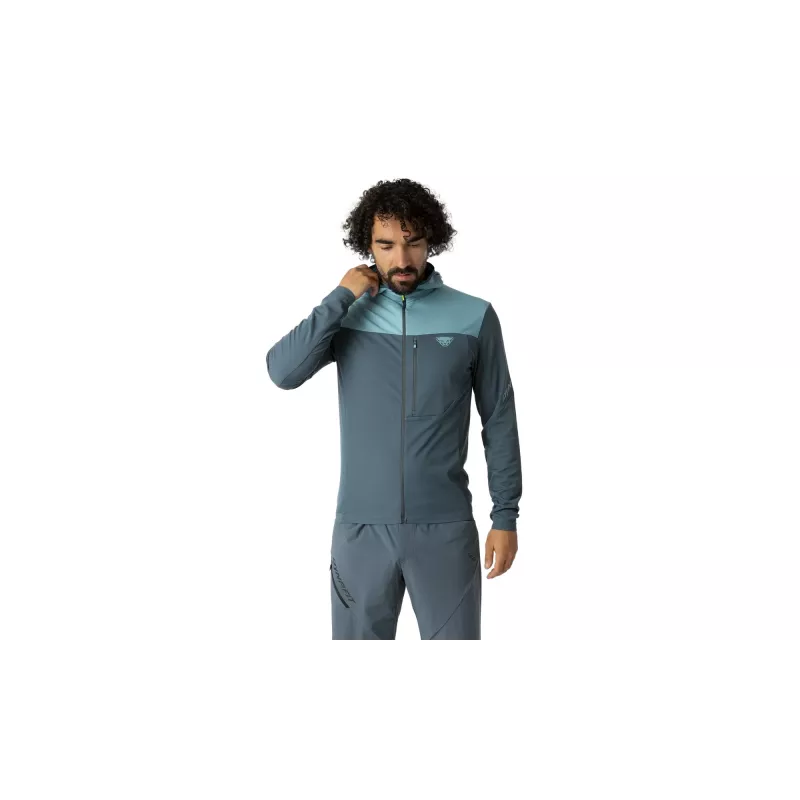Dynafit Traverse Thermal Hooded Jacket, Smoke Blue, M