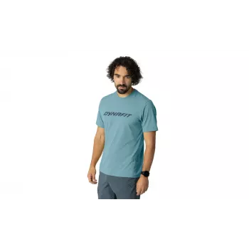 SALEWA Dynafit Traverse Training T-Shirt - Smoke Blue, Size S