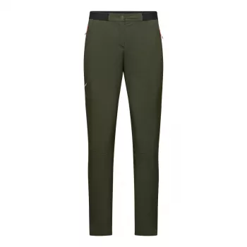 Salewa Pedroc 5 Dst Pant Women's Softshell Pants - Dark Olive, Size S