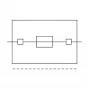 WAGO 2004-911 TOPJOB S 2-Conductor Terminal Block, 4 mm², Gray, DIN-Rail Mount