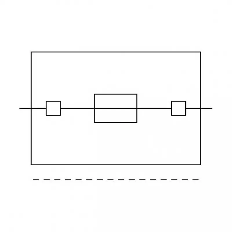 WAGO 2004-911 TOPJOB S 2-Conductor Terminal Block, 4 mm², Gray, DIN-Rail Mount