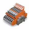 WAGO 2007-8875 Terminal Block for Current Transformers, 1-Pole, Gray, Push-in CAGE CLAMP, 41 A, 1000 V, DIN-rail