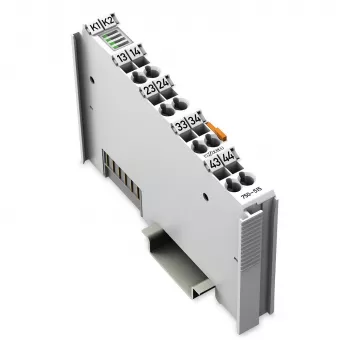 WAGO 750-515 Digital Output Module, 2-Channel, 24 VDC, 0.5 A, CAGE CLAMP