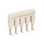 WAGO 2002-405 2-Conductor Through Terminal Block, 25 A, 800 V, Gray