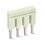 WAGO 2002-407 2-Conductor DIN Rail Terminal Block, 25A, 800V, Grey
