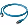 EasyLan saCon DualBoot Patch Cable Cat.6A S/FTP Blue 7.5m