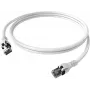 EasyLan saCon DualBoot Patch Cable S/FTP White 7.5m Cat.6A