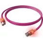 EasyLan saCon DualBoot LED Patch Cable S/FTP Purple 5.0m Cat.6a