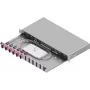 ZVK Easylan Fiber Optic Splice Enclosure Basic LSB1A114 1U 6x SC-Duplex OM4 RAL7035