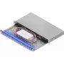 EASYLAN LSB1C225 Fiber Optic Splice Housing Basic 1U 24x SC-Duplex OS2 Slide-out