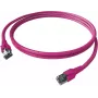 EasyLan FlexBoot Cat.6A S/FTP Patch Cable, Violet, 3.0m