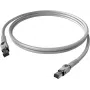 EASYLAN VarioBoot Cat.6A S/FTP Patch Cable Grey 1m