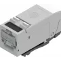 ZVK EasyLan fixLink Pro RJ45 Keystone Module Cat.6A Shielded 10GbE Tool-Free