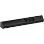 Bachmann CASIA 2 3x Schuko Socket Outlet with 1x USB-A and 1x USB-C Charging 22W Black