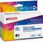 Edding Compatible Ink Cartridge Combo Pack Black, Cyan, Magenta, Yellow - Replaces Brother LC-3219XL Series (4 Pack)