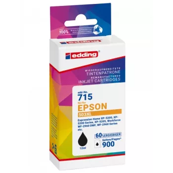 EDDING Compatible Ink Cartridge Black for Epson 503XL T09R1 (18-715)