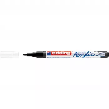 EDDING 5500 Acrylic Marker Black 0.7 - 1.0 mm 1 Piece