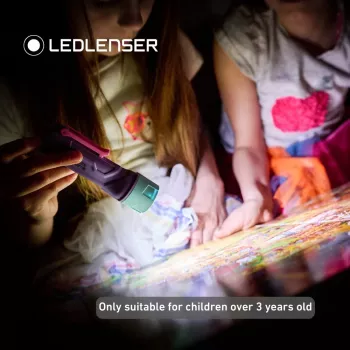 LEDLENSER Kidbeam4 Children's Flashlight Lilac