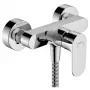 Hansgrohe Rebris S Single Lever Shower Mixer for Exposed Installation, Chrome