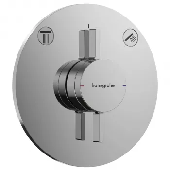 Hansgrohe DuoTurn S Mixer for Concealed Installation, 2 Functions, Chrome