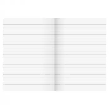 BRUNNEN FACT!plus Notebook DIN A6 Lined Black