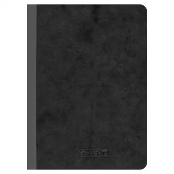 BRUNNEN FACT!plus Notebook A6 Lined 96 Sheets Black