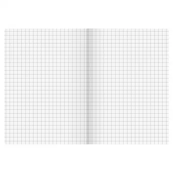 BRUNNEN FACT!plus Notebook A6 Squared 96 Sheets Black 104367290