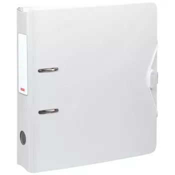 BRUNNEN WAVE Lever Arch File White Plastic 7.0 cm DIN A4