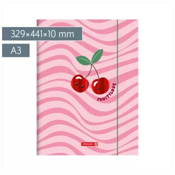 BRUNNEN Fruity Love Collection Folder DIN A3 Pink/Red, 1 Piece (1047030522)