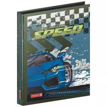 Brunnen Fast Wheels Ring Binder Blue