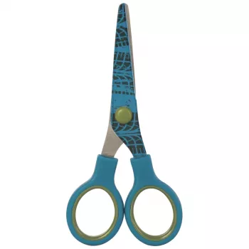 BRUNNEN Fast Wheels Children's Scissors Blue/Green 13.0 cm