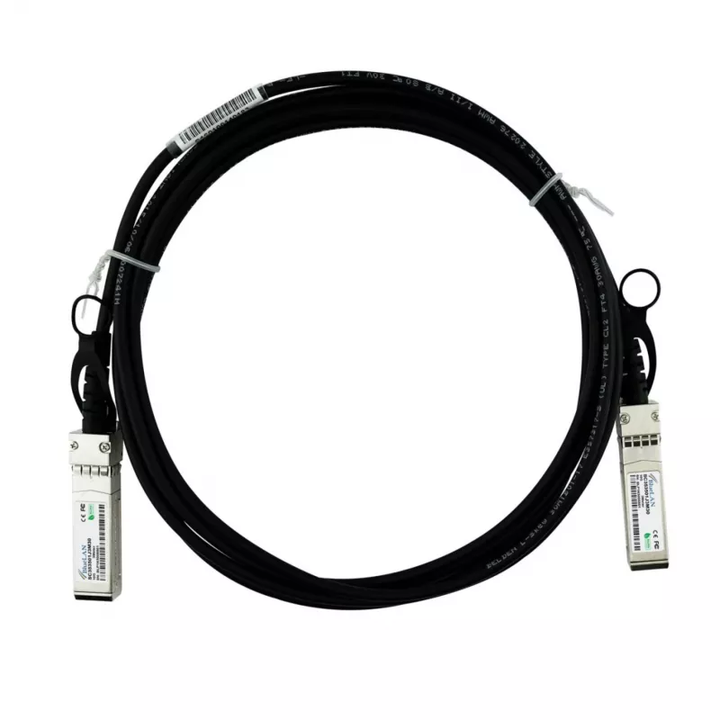 BlueLAN CAB-SFP-SFP-0.5M Compatible Arista 10GBASE-CR Passive SFP+ to SFP+ Direct Attach Copper Cable, 0.5m