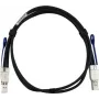 BLUEOPTICS HPE J9734AS Compatible BlueLAN MiniSAS-HD Cable, Passive, 4x Mini-SAS HD (SFF-8644) to 4x Mini-SAS HD (SFF-8644), AWG30, 0.5 Meter (J9734AS-BL)