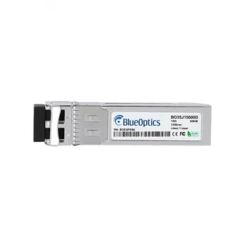 BlueOptics BO35J15680D Compatible Ruckus 10G-SFPP-ZRD-T SFP+ Transceiver, LC Duplex, 10GBASE-ZR, 80 km, Single-Mode Fiber