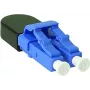 BlueOptics Loopback Adapter LC Duplex Singlemode SM 9/125µm Ceramic Ferrule Blue