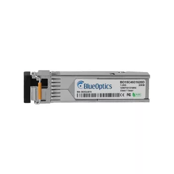 BlueOptics BO15C4931620D SFP Transceiver, LC Simplex, 1000BASE-BX-D, 20 km, Compatible TP-Link SFP-BXD43-20KM