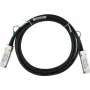 BlueOptics Edge Core ET6402-DAC-3M Compatible BlueLAN QSFP Direct Attach Cable, 40GBASE-CR4, 30AWG, 3 Meter