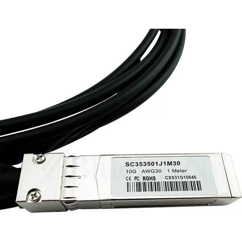 BlueLAN Compatible Apresia H-SFP+CU50CM 10GBASE-CR Passive SFP+ to SFP+ Direct Attach Cable, 0.5m, AWG30