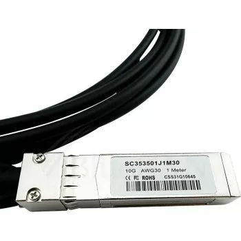 BlueLAN Compatible Kemp Technologies LM-SFP-DAC-50CM 10GBASE-CR Passive SFP+ to SFP+ Direct Attach Copper Cable, 0.5 Meter, AWG30