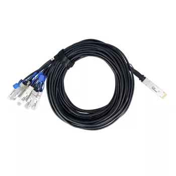 BlueLAN CAB-D-8S-200G-2.5-BL Compatible Arista DAC 200GBASE-CR8 QSFP-DD to 8xSFP28 2.5m Passive Twinax Cable